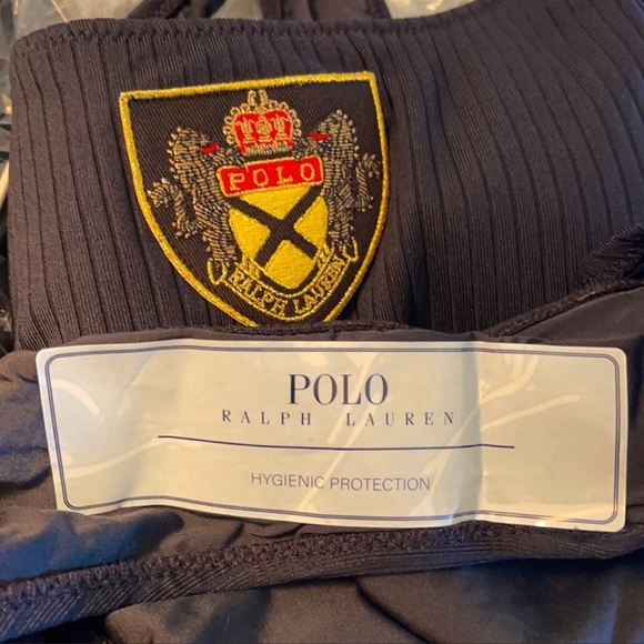 POLO RALPH LAUREN Classic Crest Black Swimsuit NEW - Picture 12 of 12